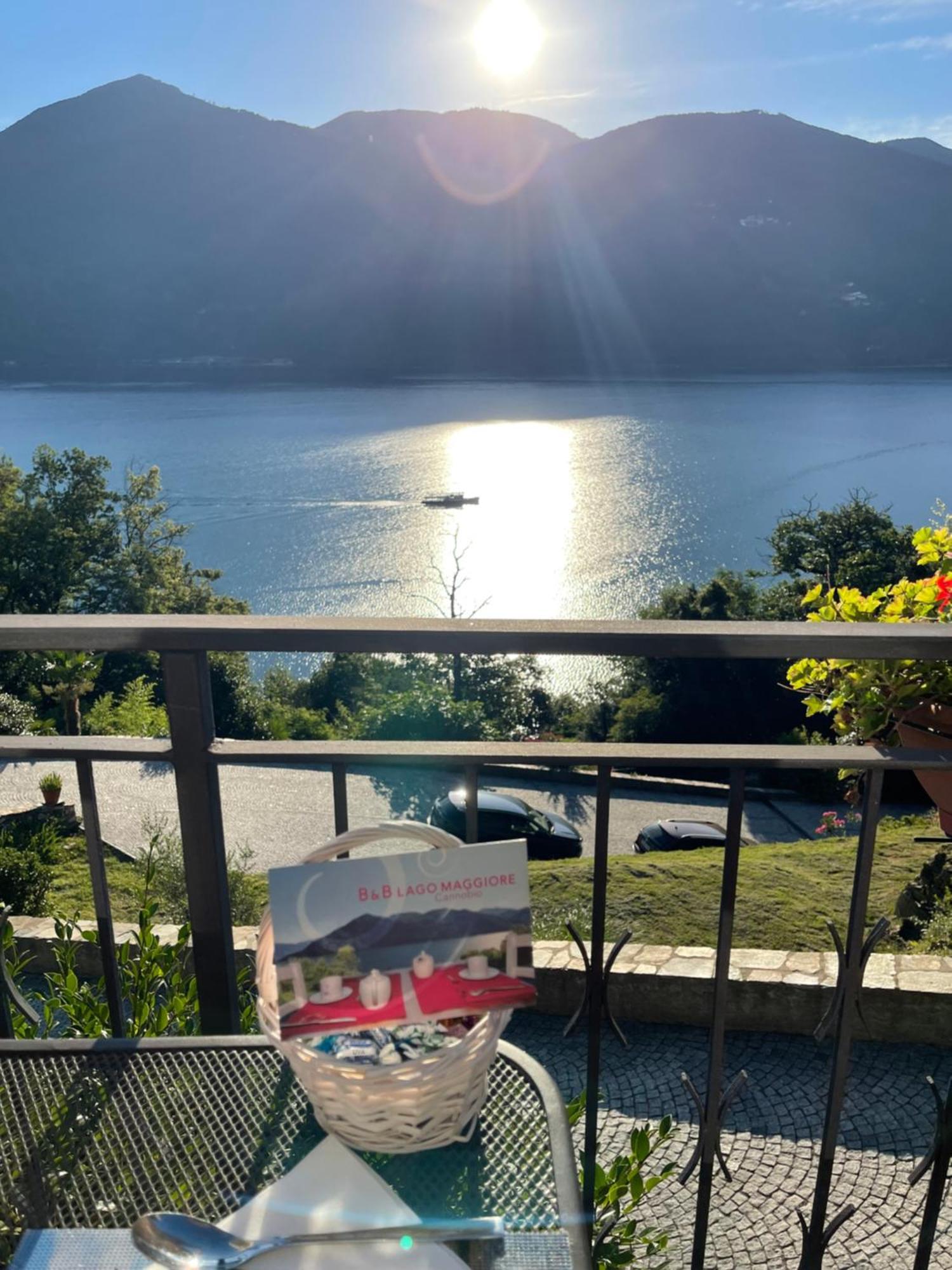 B&B Lago Maggiore กันโนบีโอ ภายนอก รูปภาพ