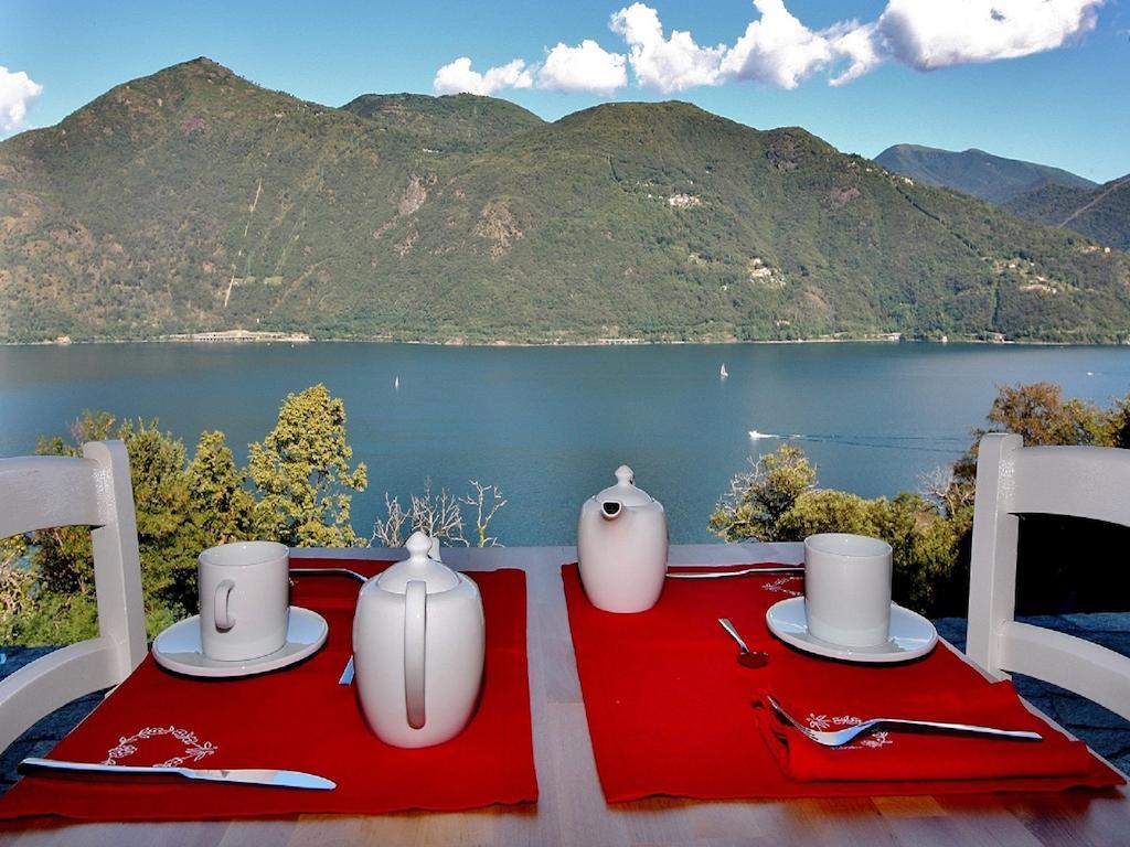 B&B Lago Maggiore กันโนบีโอ ภายนอก รูปภาพ